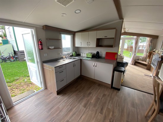 Swift Biarritz on plot 31 Coed Helen - kitchen